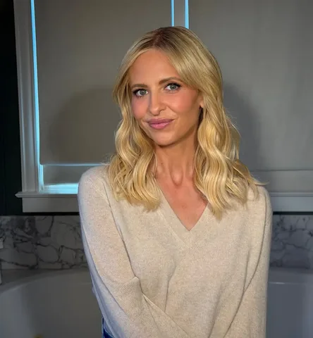 sarahmgellar Instagram post about Summer hairstyle