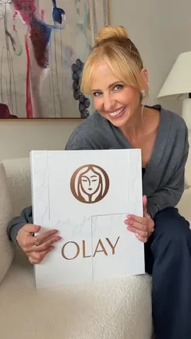 sarahmgellar Instagram post about Olay Mother’s Day giveaway