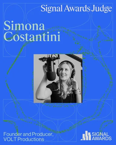 simona__costantini Instagram post about Podcast awards submissions