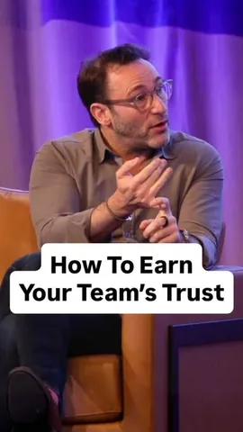 simonsinek Instagram post about Trust based leadership
