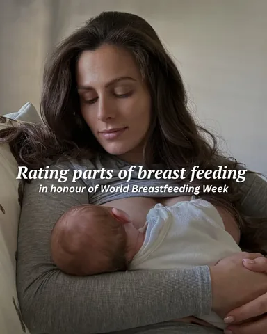 stephelswood Instagram post about Breastfeeding
