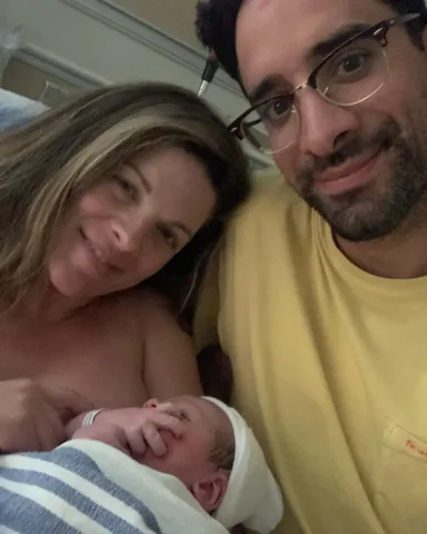sunnylenarduzzi Instagram post about Birth and family
