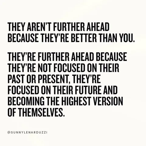 sunnylenarduzzi Instagram post about Personal development