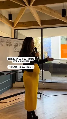 sunnylenarduzzi Instagram post about Business mission and client success
