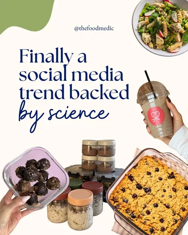 thefoodmedic Instagram post about Fibremaxxing