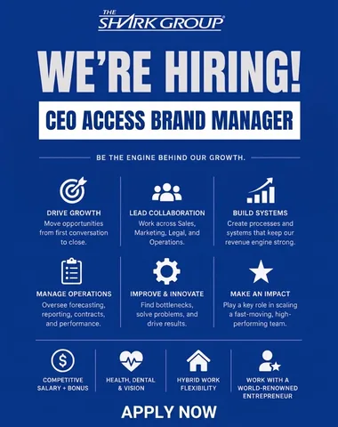 thesharkdaymond Instagram post about Job opportunity