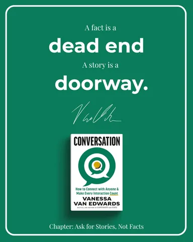 vvanedwards Instagram post about Better conversation questions